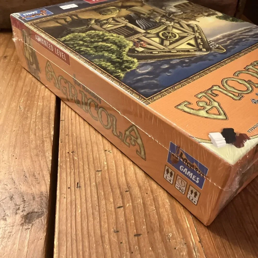 Agricola Board Game Revised Edition Lookout Games w/ Wooden Animals NEW / SEALED